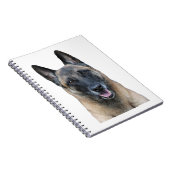 Belgische Malinois-laptop Notitieboek (Rechterzijde)