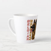 Belgische Malinois Latte Mok (Linkerhoek)