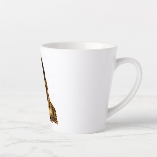 Belgische Malinois Latte Mok (Rechts)