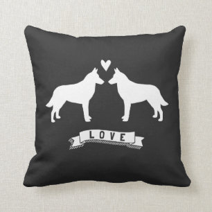 Belgische Malinois Love Kussen