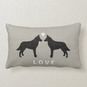 Belgische Malinois Love Kussen