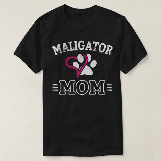 Belgische Malinois Maligator mam Funny Dog Mama Gi T-shirt (Design voorkant)