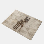 Belgische Malinois - Mechelaar - Maligator Deurmat (Schuin)