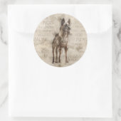 Belgische Malinois - Mechelaar - Maligator Ronde Sticker (Tas)