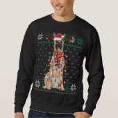 Belgische Malinois met kerst Ugly Sweater Funny Do (Voorkant)