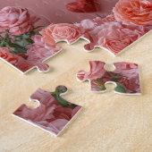 Belgische Malinois met Rozen - Valentijnsdag  Legpuzzel (Zijkant)