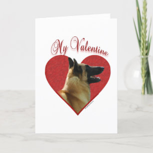Belgische Malinois Mijn Valentijn Feestdagen Kaart