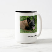 Belgische Malinois mok (Voorkant rechts)