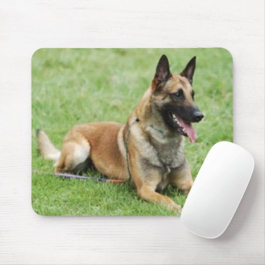Belgische Malinois Mousepad Muismat (Met muis)