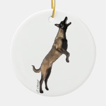 Belgische Malinois Ornament