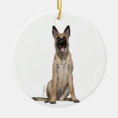 Belgische Malinois Ornament (Voorkant)