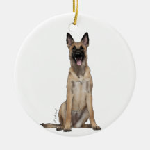 Belgische Malinois Ornament