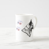 Belgische Malinois Porselein Kop (Voorkant rechts)