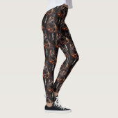 Belgische Malinois Pumpkins Halloween Scary Leggings (Rechts)