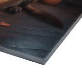 Belgische Malinois Pumpkins Halloween Scary Snijplank (Hoek)