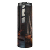 Belgische Malinois Pumpkins Halloween Scary Thermosbeker (Achterkant)