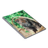 Belgische Malinois Puppy notebook Notitieboek (Rechterzijde)