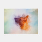 Belgische Malinois Puppy Painting - Mechelaar Deurmat (Voorkant)