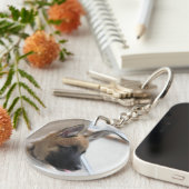 Belgische Malinois Puppy Sleutelhanger (Voorkant Rechts)