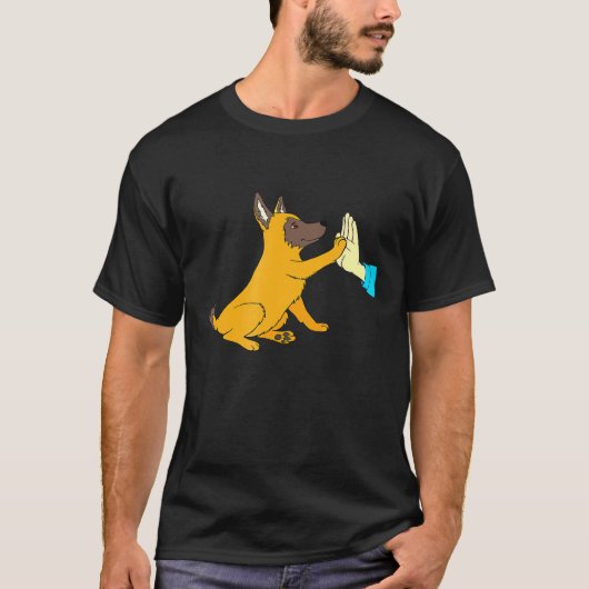 Belgische Malinois Puppy T-shirt (Voorkant)