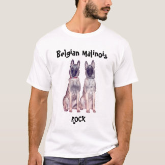 Belgische Malinois Rock T-shirt