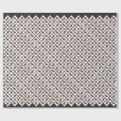 Belgische Malinois Santa Paws; Santa Belgische Mal Cadeaupapier (Vlak)