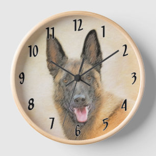 Belgische Malinois Schilderij - Mooie Originele Ho