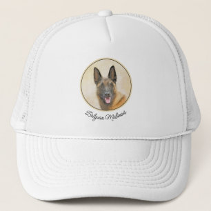 Belgische Malinois Schilderij - Mooie Originele Ho Trucker Pet