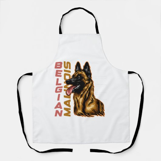 Belgische Malinois Schort (Voorkant)