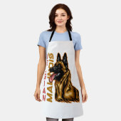 Belgische Malinois Schort (Gedragen)