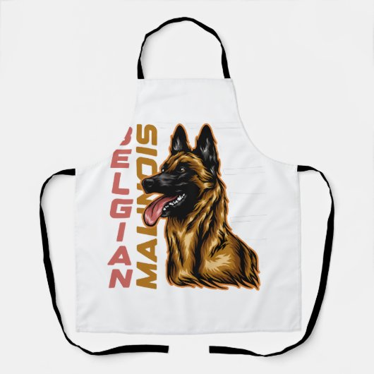 Belgische Malinois Schort (Voorkant)