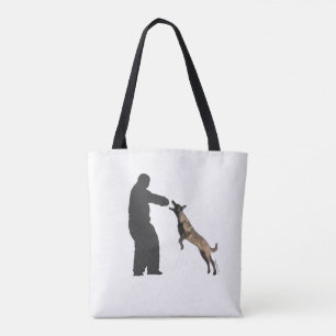 Belgische Malinois Schoudertas Tote Bag