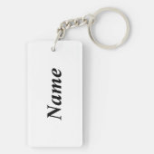 belgische malinois sleutelhanger (achterkant)