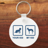 Belgische Malinois Sleutelhanger (Voorkant)