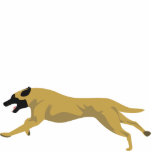 Belgische Malinois Staand Fotobeeldje<br><div class="desc">Belgische Malinois</div>