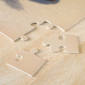 Belgische Malinois strand actiescène Legpuzzel (Zijkant)
