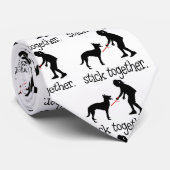 Belgische Malinois Stropdas (Opgerold)