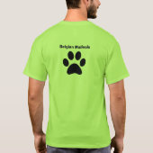 Belgische Malinois T-shirt (Achterkant)