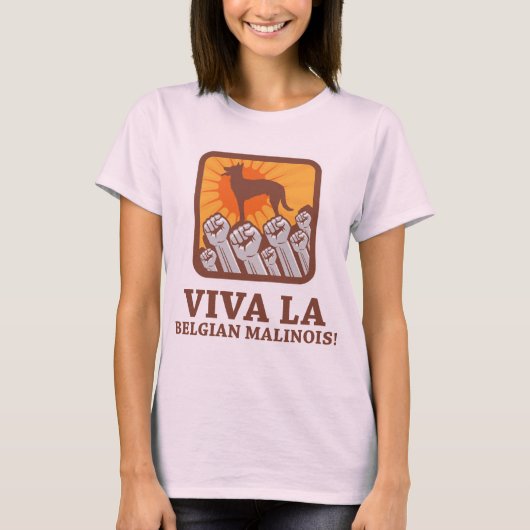 Belgische Malinois T-shirt (Voorkant)