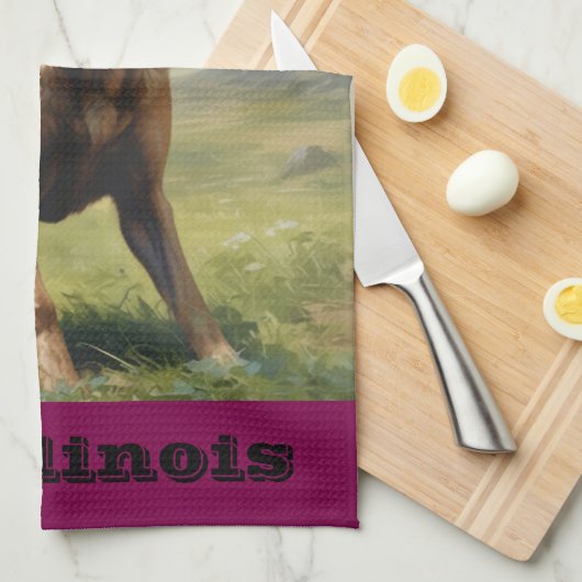 Belgische Malinois Theedoek (Quarter Fold)