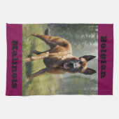 Belgische Malinois Theedoek (Horizontaal)