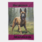 Belgische Malinois Theedoek (Verticaal)