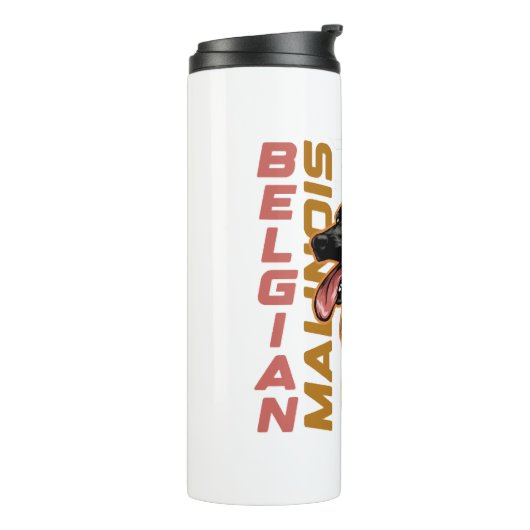 Belgische Malinois Thermosbeker (Gedraaid links)