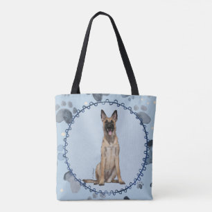 Belgische Malinois Tote Bag