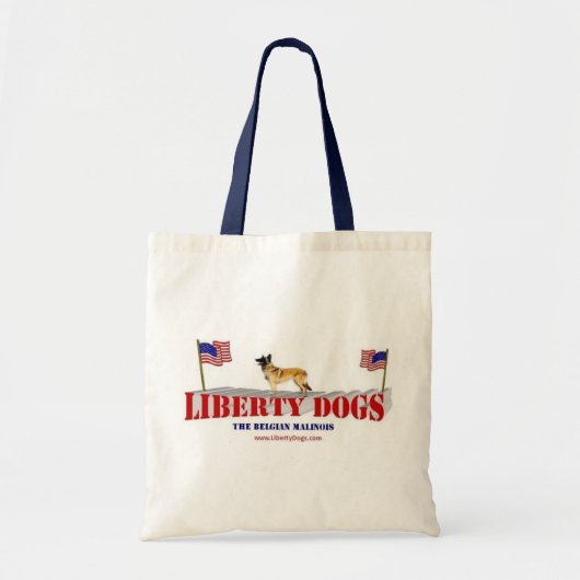 Belgische Malinois Tote Bag (Voorkant)
