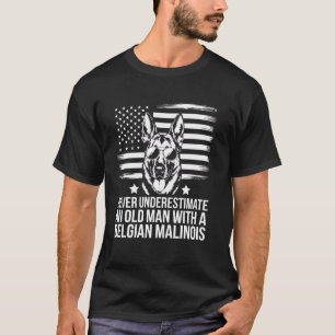 Belgische Malinois Vader Hond Liefhebber Amerikaan T-shirt