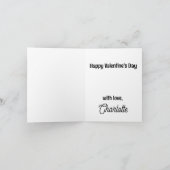 Belgische Malinois Valentijnsdag Kaart (Binnen)