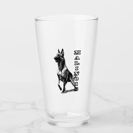 Belgische Malinois zijn de beste Glas (Voorkant)