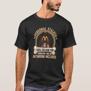 Belgische malinoishond voor de Belgische eigenaar T-shirt