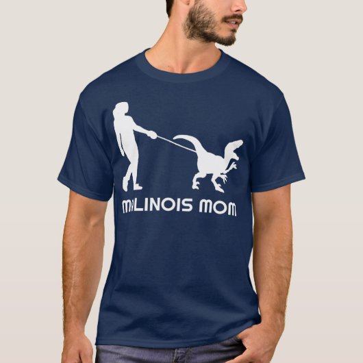 Belgische Malinoismoeder T-shirt (Voorkant)